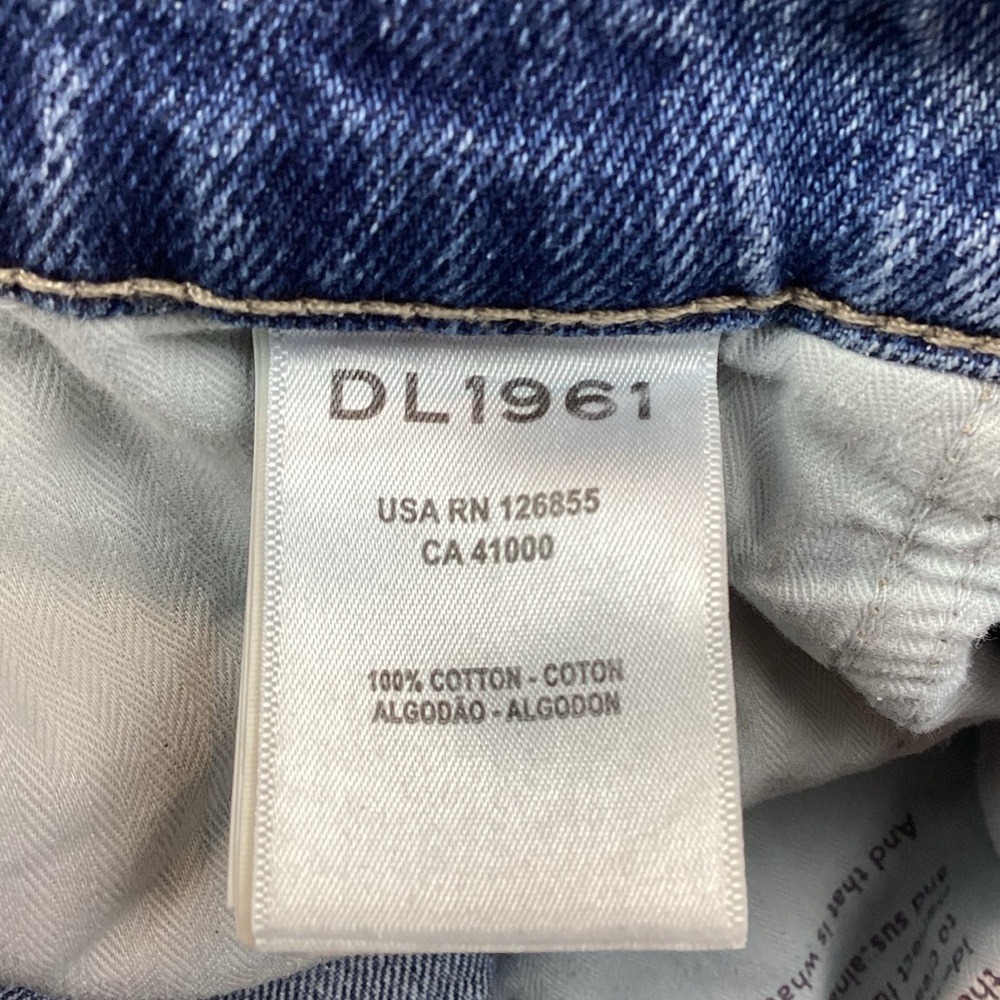 DL1961 Hepburn Wide Leg High Rise Vintage 31” Jeans - Picture 11 of 15
